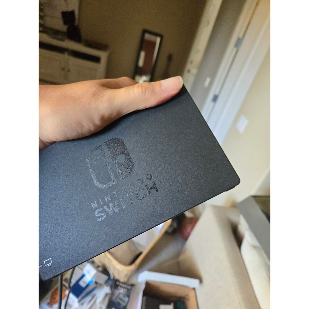 NINTENDO SWITCH DOCK AND POWER CORD WORKING LIKE NEW